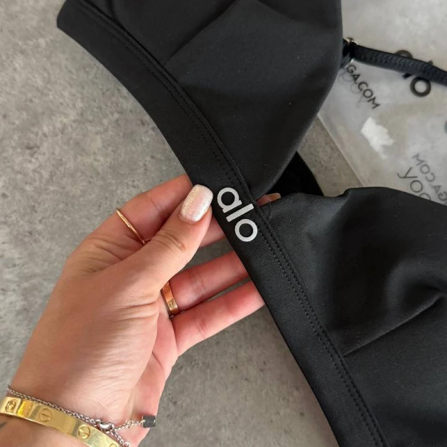 Alo Yoga Bra Black görsel 3