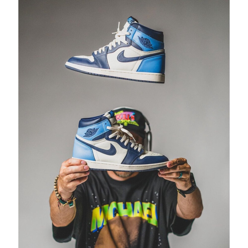 Air Jordan 1 Retro Blue görsel 2