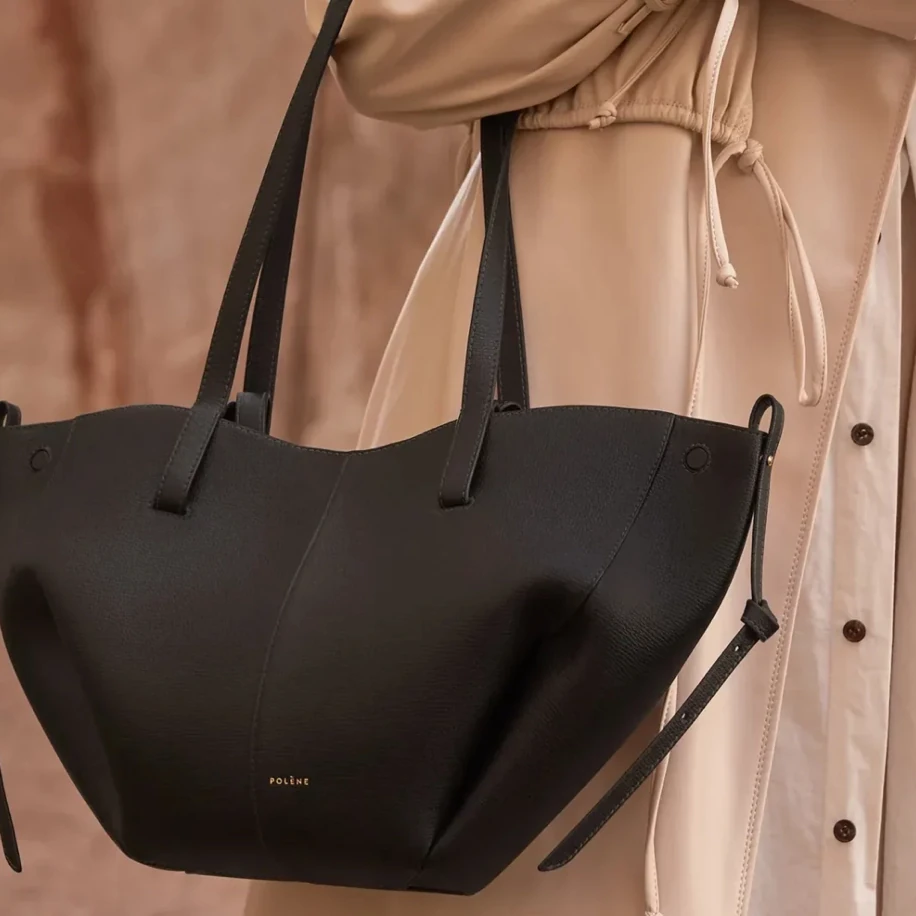 Polene Cyme Mini Black görsel 3