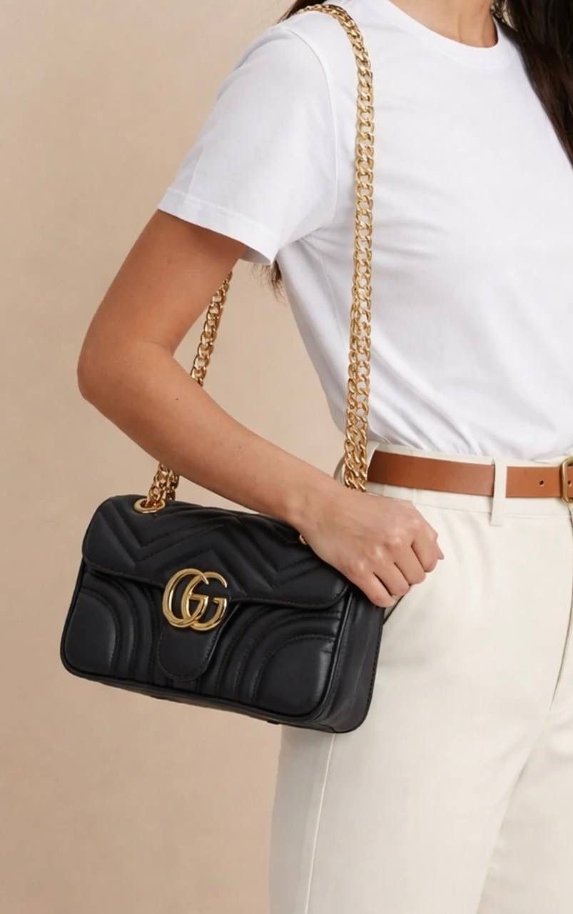 GG MARMOUNT MEDIUM SİYAH BAG