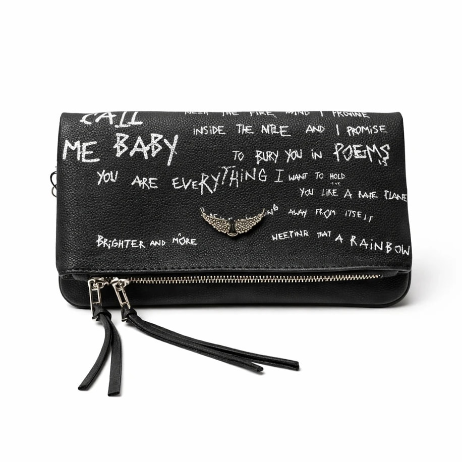Zadig & Voltaire Rock Grafitti Bag