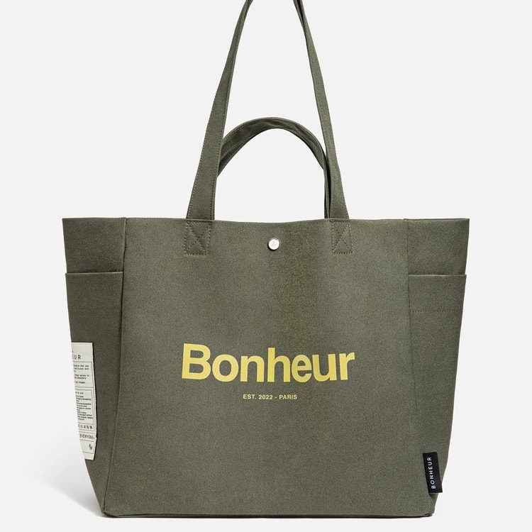 Bonheur Canvas No4 Green Splash