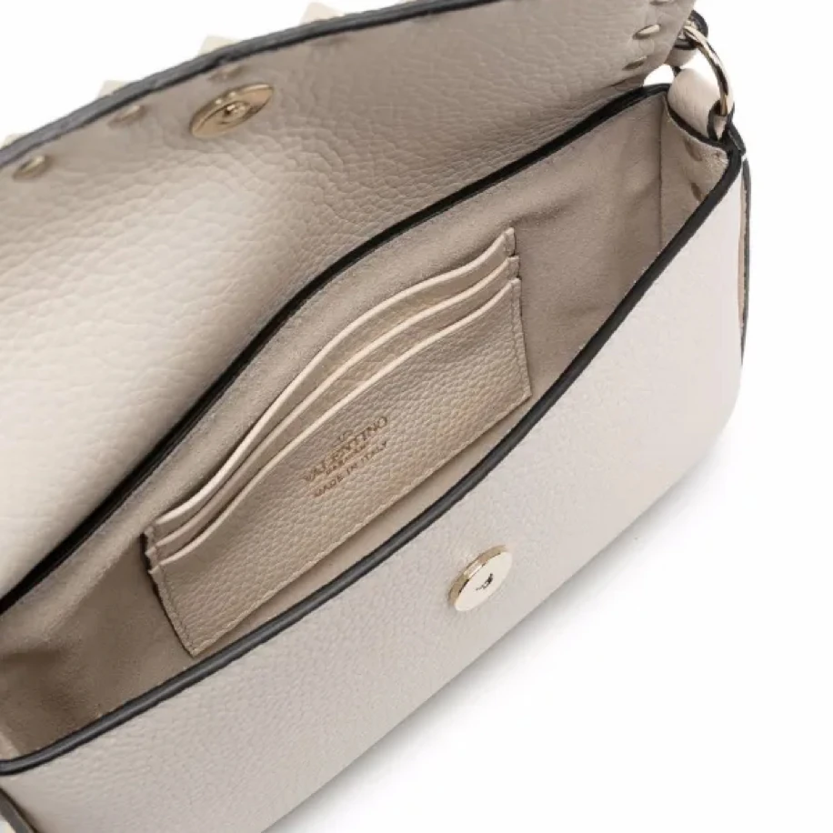 Valentino Garavani Rockstud Bag Mini White görsel 4