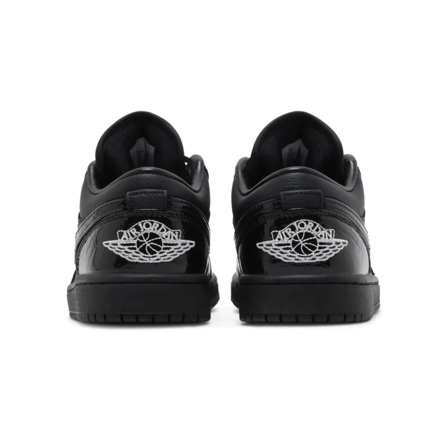 Jordan 1 Low SE Patent Elephant Black görsel 4