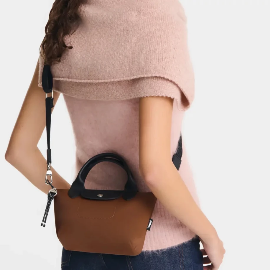 Longchamp Le Pliage Energy Chocolate S görsel 3