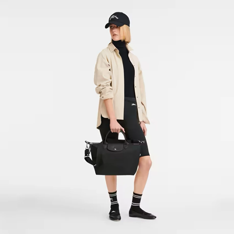 Longchamp Le Pliage Energy Black görsel 5